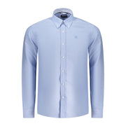 North Sails Light Blue Cotton Men Shirt