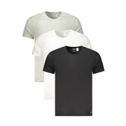 Calvin Klein Gray Cotton Men T-Shirt