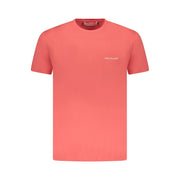 Trussardi Pink Cotton Men T-Shirt