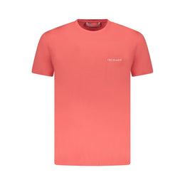Trussardi Pink Cotton Men T-Shirt