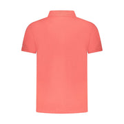 Trussardi Pink Cotton Men Polo Shirt