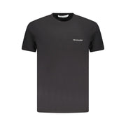 Trussardi Black Cotton T-Shirt