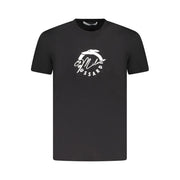 Trussardi Black Cotton T-Shirt