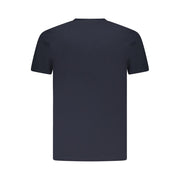 Cavalli Class Blue Cotton Men T-Shirt