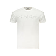 Cavalli Class White Cotton Mens TShirt