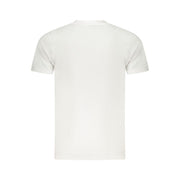 Cavalli Class White Cotton Men T-Shirt