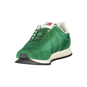 Tommy Hilfiger Green Polyester Men Sneaker