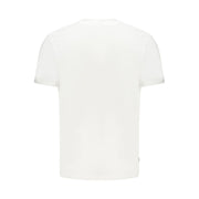 Timberland White Cotton Men T-Shirt