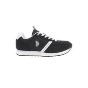 U.S. POLO ASSN. Black Polyester Sneaker
