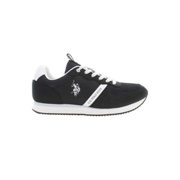 U.S. POLO ASSN. Black Polyester Sneaker