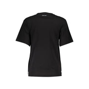 Cavalli Class Black Cotton T-Shirt