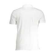 Levi's White Cotton Polo Shirt