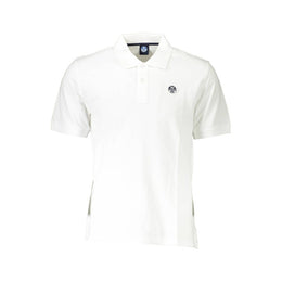 North Sails White Cotton Polo Shirt