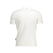 Napapijri White Cotton Polo Shirt
