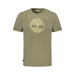 Timberland Green Cotton T-Shirt