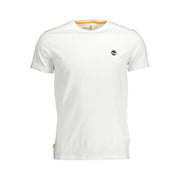 Timberland White Organic Cotton Men T-Shirt