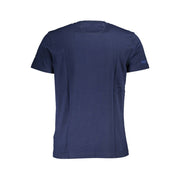 La Martina Blue Cotton Men TShirt