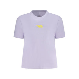 Calvin Klein Purple Cotton T-Shirt