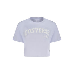 Converse Purple Cotton T-Shirt