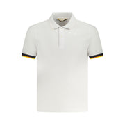 K-WAY White Cotton Men's Polo Shirt