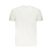 Trussardi White Cotton Men T-Shirt