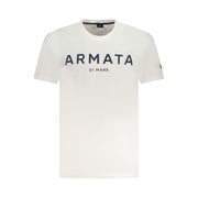 Armata Di Mare White Cotton Men T-Shirt
