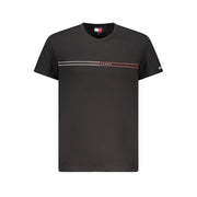Tommy Hilfiger Black Cotton Men T-Shirt
