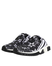 Dolce & Gabbana Black White Sorrento Low Top Sneakers Shoes