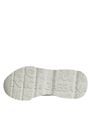 Dolce & Gabbana White Low Top Daymaster Men Sneakers  Shoes