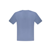 North Sails Blue Cotton Men T-Shirt