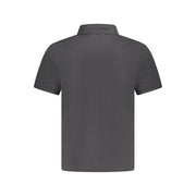 North Sails Black Cotton Polo Shirt