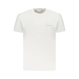 Trussardi White Cotton Men T-Shirt