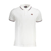 Norway 1963 White Cotton Men Polo Shirt