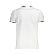 Norway 1963 White Cotton Men Polo Shirt