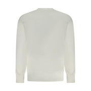 Calvin Klein White Cotton Men Sweater