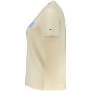 Tommy Hilfiger Beige Cotton T-Shirt