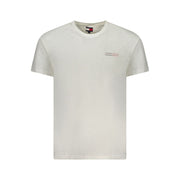 Tommy Hilfiger White Cotton Men T-Shirt