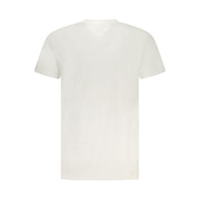 Tommy Hilfiger White Cotton Men T-Shirt