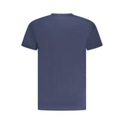 Tommy Hilfiger Blue Cotton Men T-Shirt