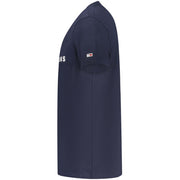 Tommy Hilfiger Blue Cotton Men T-Shirt