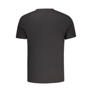 Tommy Hilfiger Black Cotton Men T-Shirt
