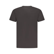 Tommy Hilfiger Black Cotton Men T-Shirt