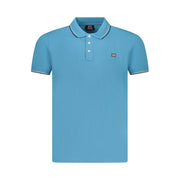 Norway 1963 Blue Cotton Polo Shirt