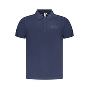 Accademia Militare Blue Cotton Polo Shirt