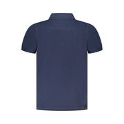 Accademia Militare Blue Cotton Polo Shirt
