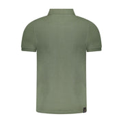 Accademia Militare Green Cotton Polo Shirt