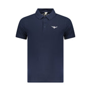 Accademia Militare Blue Cotton Polo Shirt