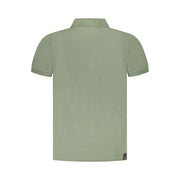 Accademia Militare Green Cotton Polo Shirt