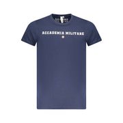 Accademia Militare Blue Cotton T-Shirt
