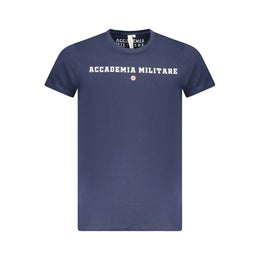 Accademia Militare Blue Cotton T-Shirt